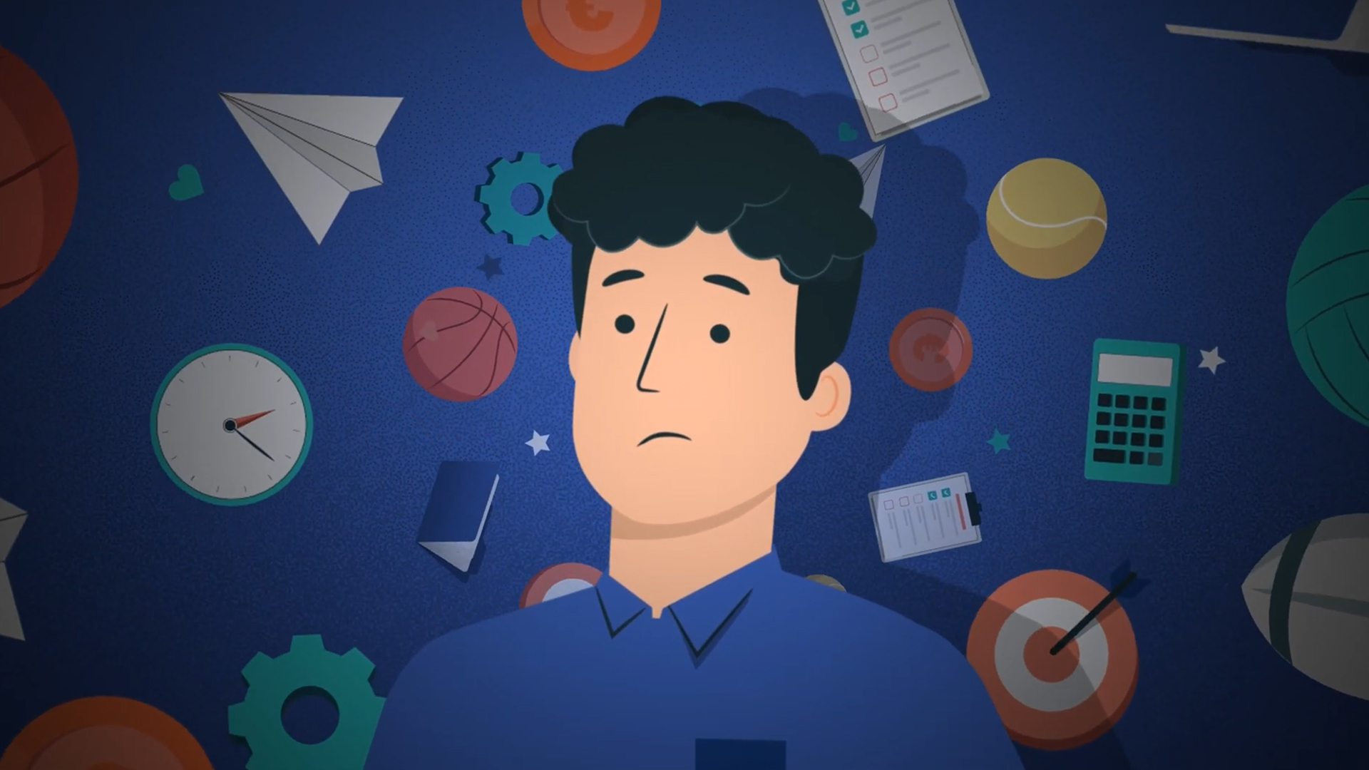 Image illustration tirée d'une animation 2D de e-learning pour l'agence La Sfaire